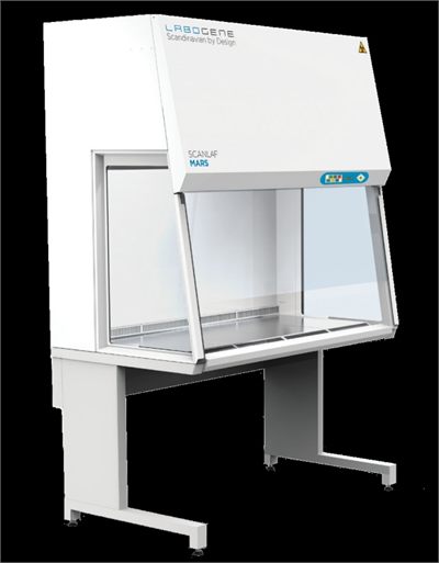 Produktfoto: Mikrobiologische Sicherheitswerkbank Scanlaf Mars 1200 Runner, Innenbreite 1200 mm